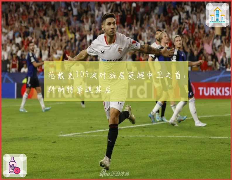 范戴克105次对抗居英超中卫之首，科纳特紧追其后